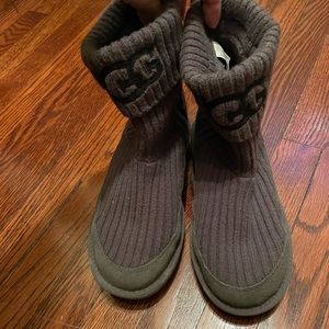 UGG AUSTRALIA JUNIOR GIRL WOMAN ANKLE BOOTS BOOTIES WINTER UGG KNIT